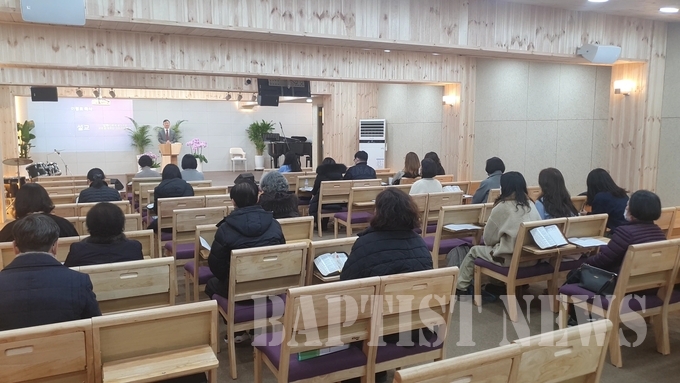 부천교회 주일예배.