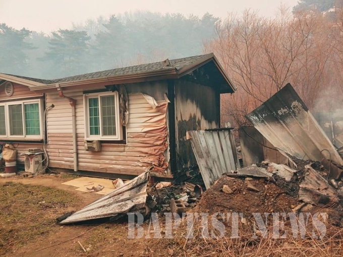 산돌교회 전필희 성도 집.